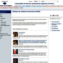 La commission COTER du Comité des Régions