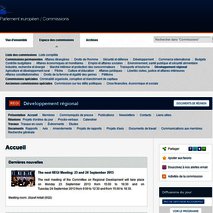 La commission REGI du Parlement européen