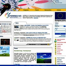 Le site du programme Interreg IVC