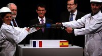 Inauguration de la première ligne haute tension franco-espagnole