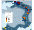 Population des agglomérations transfrontalières sur les frontières françaises
