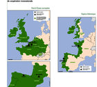 Coopération transnationale : espaces Nord-Ouest européen, Atlantique, Sud-Ouest européen