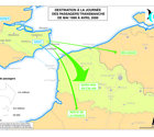 Transmanche : destination à la journée des passagers transmanche de mai 1999 à avril 2000
