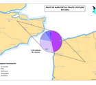 Transmanche : part de marché du trafic voiture en 2003